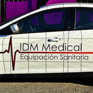 IDM Medical - Diseño y Rotulación de vehículos - Curva Rotulación Integral Pamplona